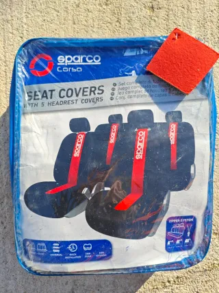 Fundas Sparco Corsa para Asientos con Reposacabeza