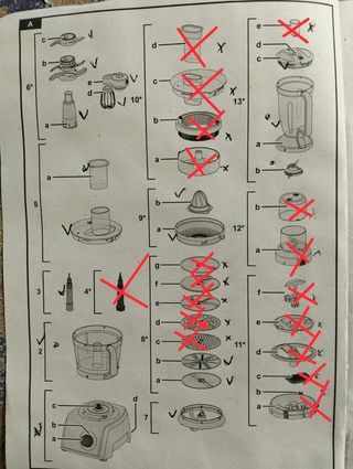 Robot de Cocina Bosch Multitalent 8 !FALTAN PIEZAS