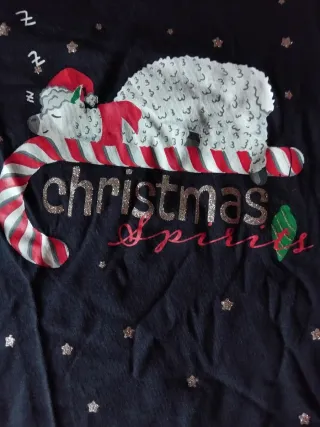 Camiseta ONLY Navidad Talla M Mujer