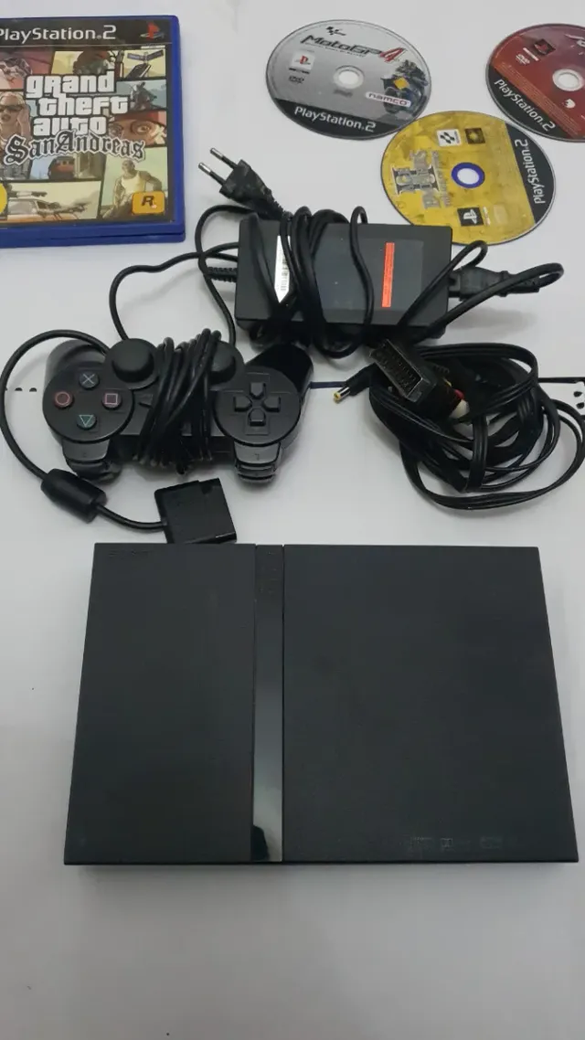 Console PlayStation 2 Nera Completa