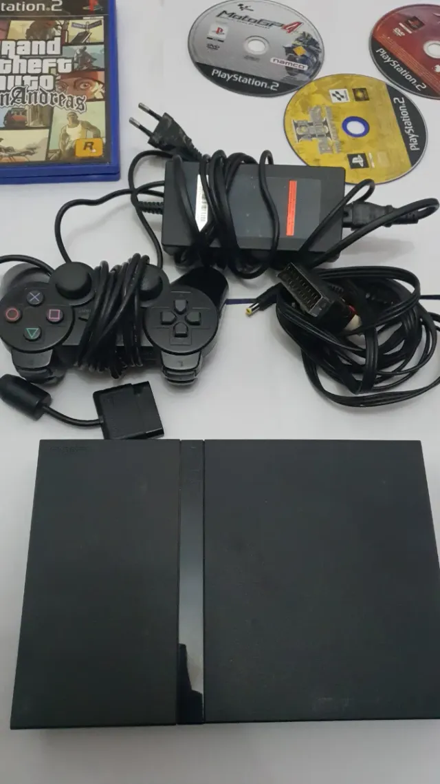 Console PlayStation 2 Nera Completa