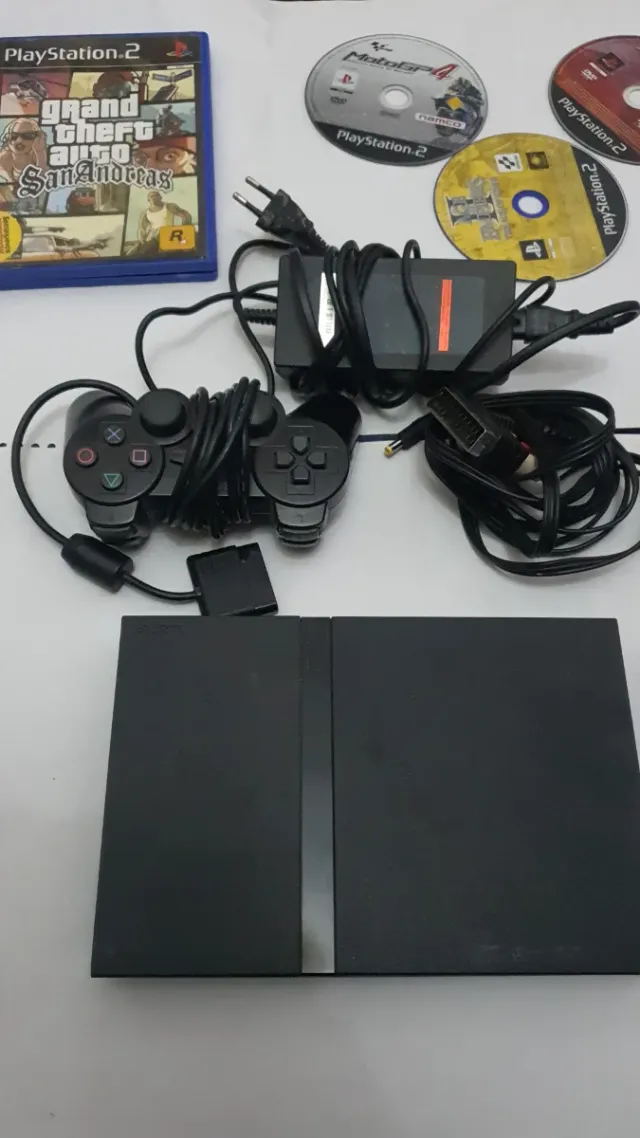 Console PlayStation 2 Nera Completa