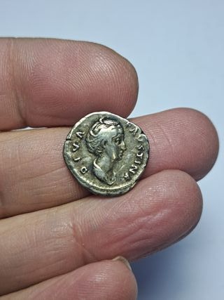 DENARIO DE PLATA FAUSTINA BONITO 3,3 GRS (A530)