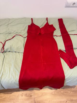 Vestido Fiesta Rojo Complot Talla M