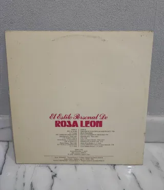 Vinilo El Estilo Personal De Rosa León