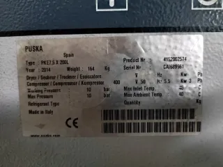 Compresor PUSKA PKE 7,5