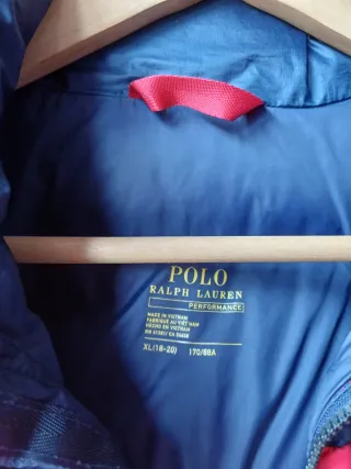 Chaqueta Polo Ralph Lauren bicolor xl 18/20 170/88