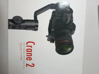Zhiyun Crane 2 – Impecable – 6 baterías + cargador