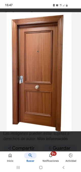 Puerta de entrada acorazada