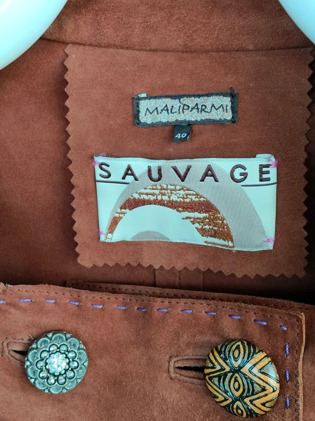 Maliparmi Sauvage giacca donna suede