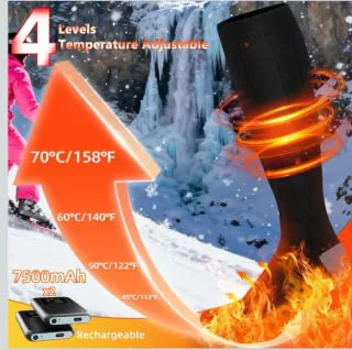 Calcetines Calefactores Ferdiiz con Batería