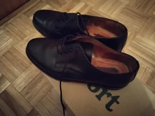 Zapatos de piel Pielcort negros