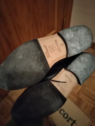 Zapatos de piel Pielcort negros