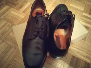 Zapatos de piel Pielcort negros