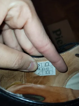 Zapatos de piel Pielcort negros