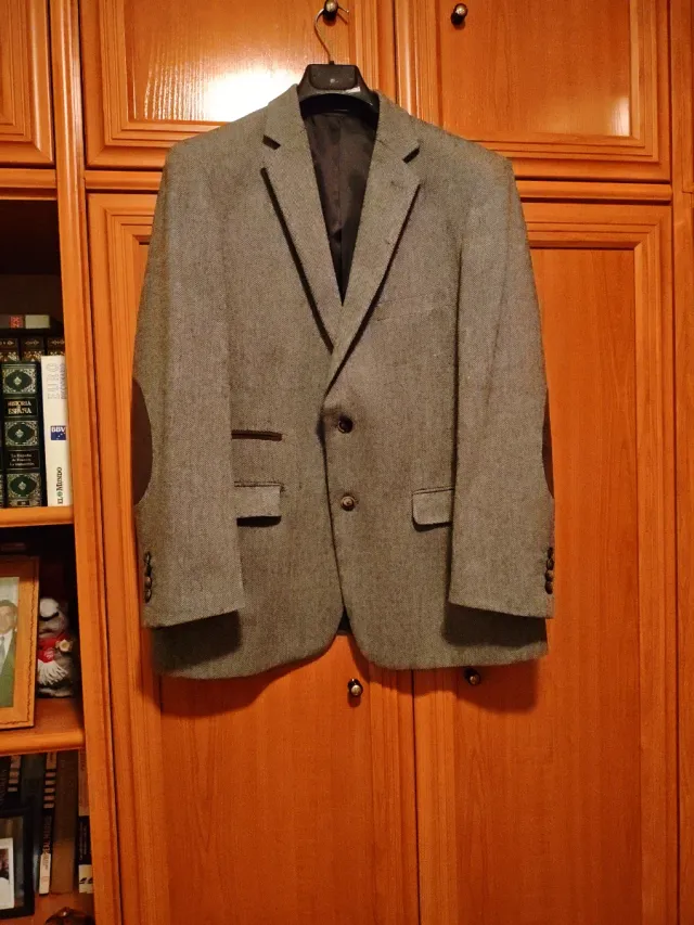 Americana caballero marrón