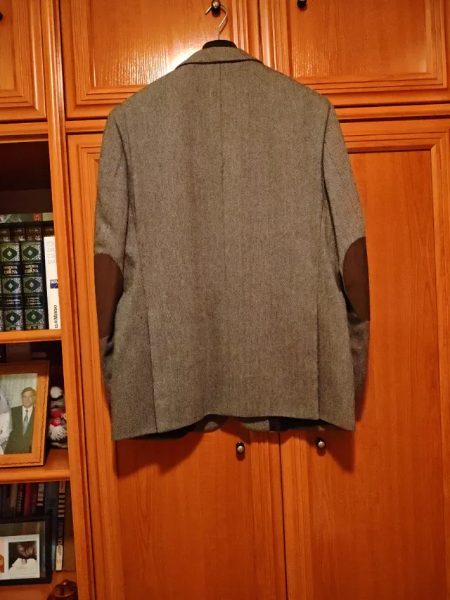 Americana caballero marrón