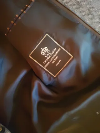 Americana caballero marrón