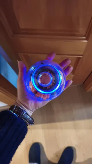 Regalo de jabones de glicerina cristal y luz