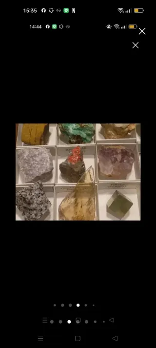 Collezione di 30 minerali