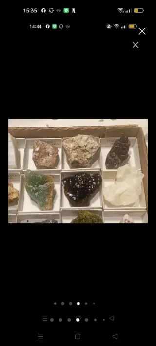 Collezione di 30 minerali