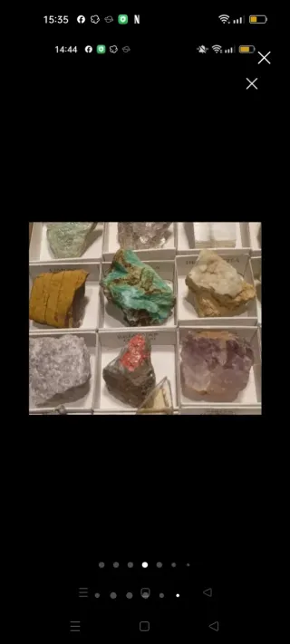 Collezione di 30 minerali