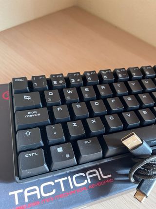 Teclado Mecánico Ozone Tactical Negro