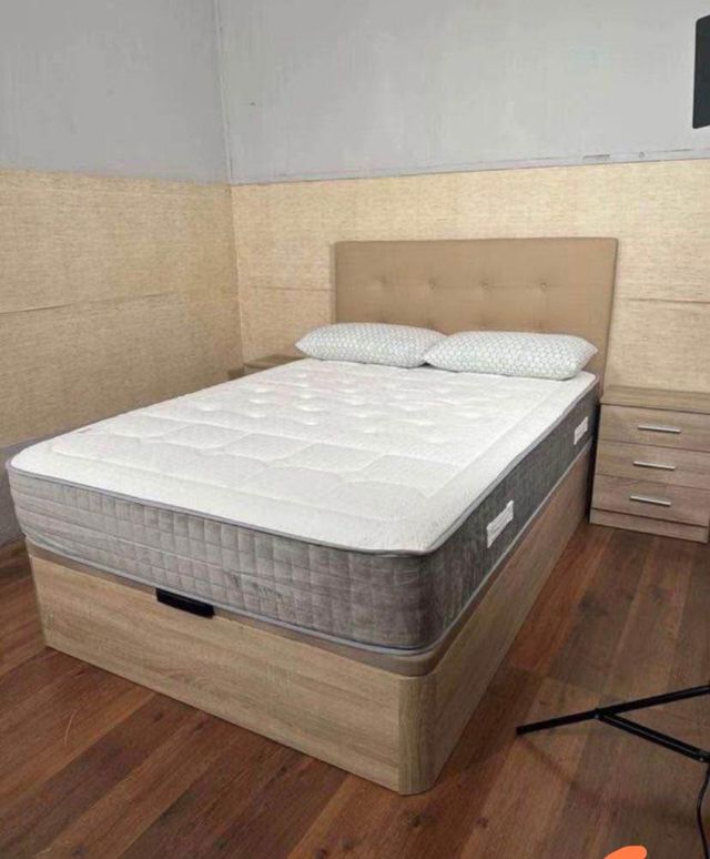 Colchón y canape abatible