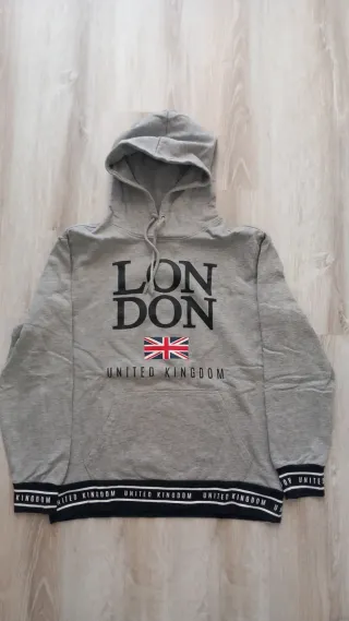 Felpa con cappuccio London