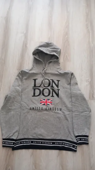 Felpa con cappuccio London