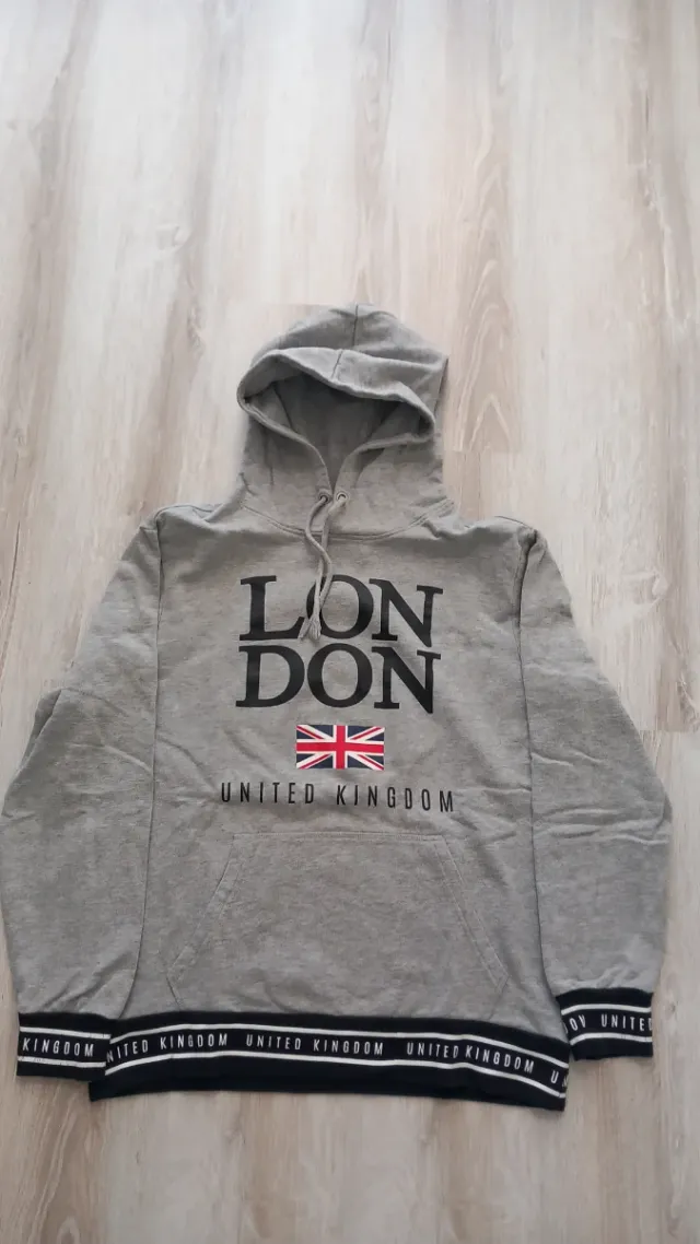 Felpa con cappuccio London