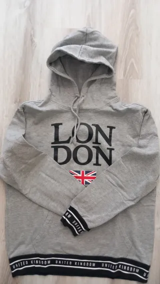 Felpa con cappuccio London