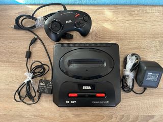 Sega Mega Drive II Consola Negra