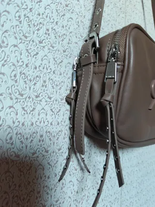 Bolso marrón topo polipiel Parfois nuevo