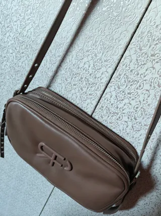 Bolso marrón topo polipiel Parfois nuevo