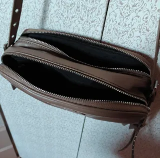 Bolso marrón topo polipiel Parfois nuevo