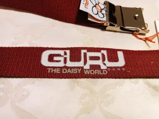 Cintura Guru Gang 120cm Rossa e Argento Nuova