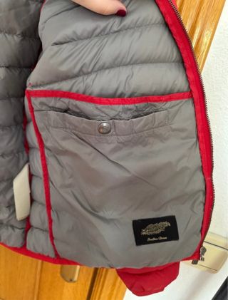 Plumífero Massimo Dutti con capucha - Talla M