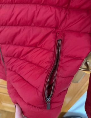 Plumífero Massimo Dutti con capucha - Talla M