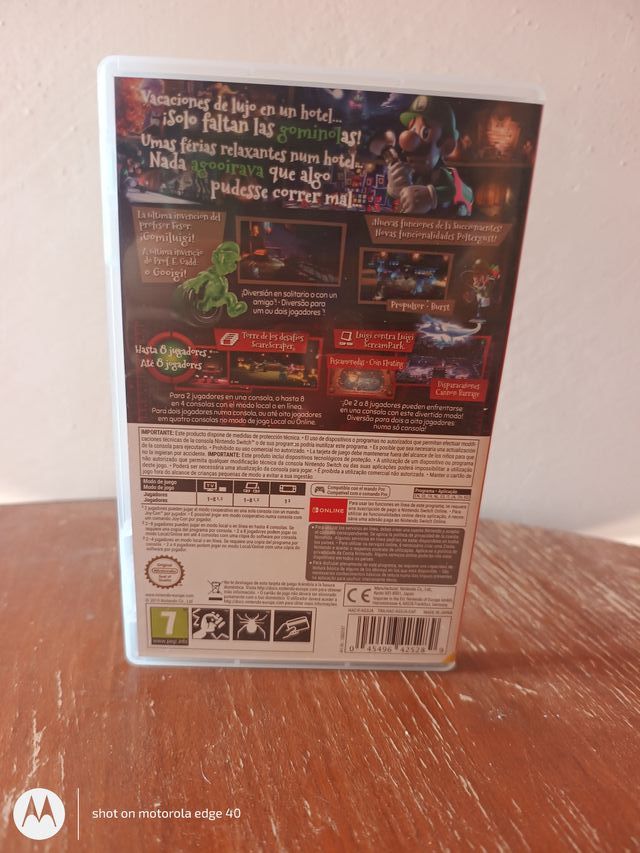 Luigi's Mansion 3 Switch Físico