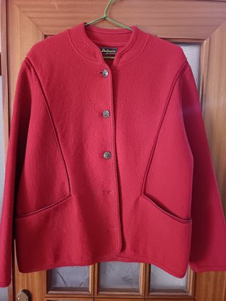 Chaqueta Dalmata Lana Roja