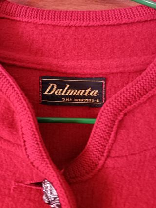 Chaqueta Dalmata Lana Roja
