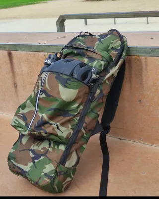 Mochila viaje Skate + casco