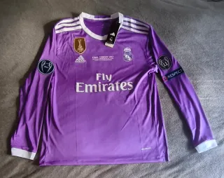 Camiseta Cristiano Morada Champions Final Cardiff