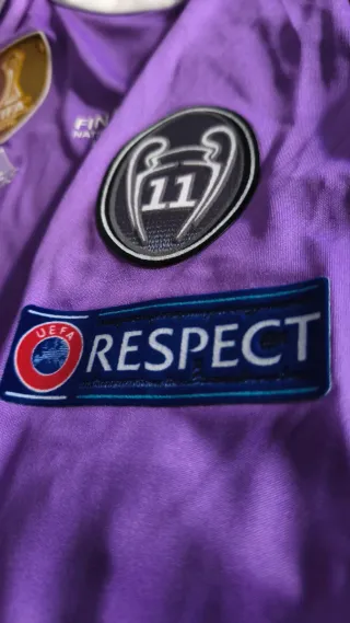 Camiseta Cristiano Morada Champions Final Cardiff