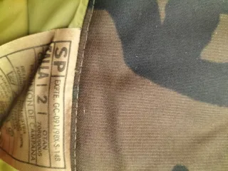 Chaquetón invierno acolchado camuflaje