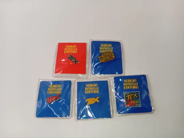 5 Spille Sergio Bonelli Editore Tex Martin