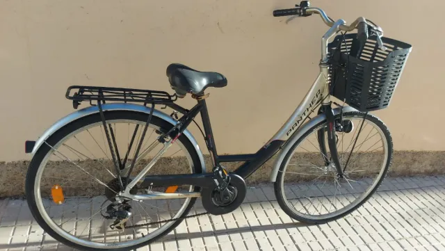 Bicicleta Paseo Panther con Cesta