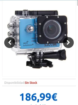 SJCAM SJ5000 Plus Cámara Deportiva WiFi