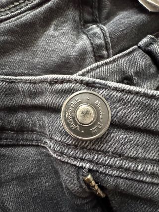 Pantalón Slim Fit Massimo Dutti Negro